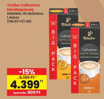 Tchibo Cafissimo Kávékapszula