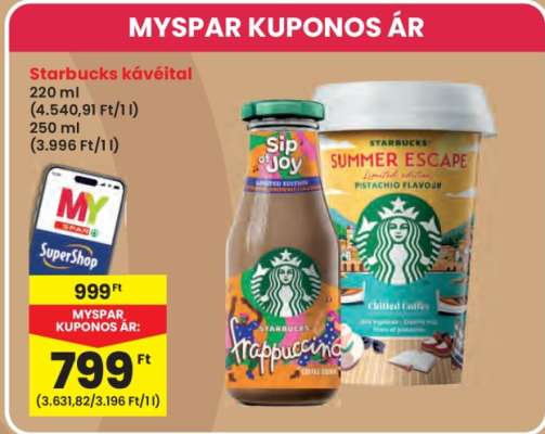 Starbucks kávéital
