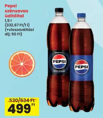 Pepsi szénsavas üdítőital