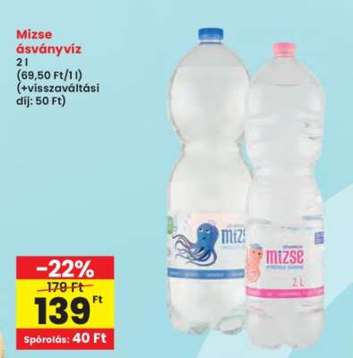 Mizse ásványvíz