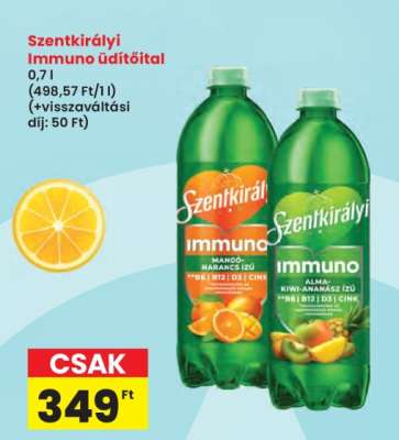 Szentkirályi Immuno üdítőital