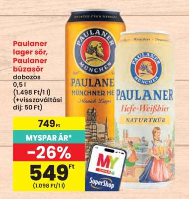 Paulaner lager sör, Paulaner búzasör