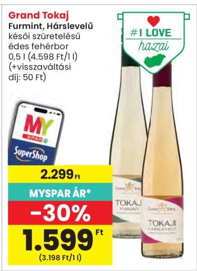 Grand Tokaj Furmint, Hárslevelű
