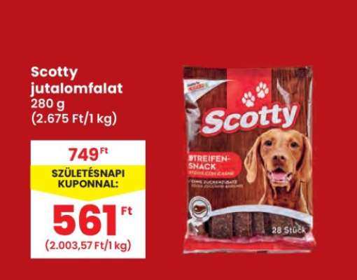 Scotty jutalomfalat