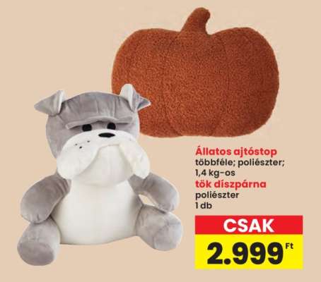 tök díszpárna