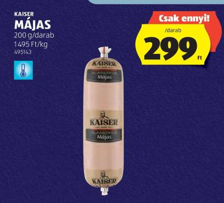 KAISER Májas