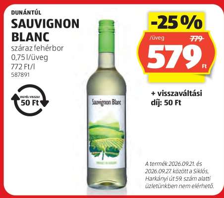 Dunántúl Sauvignon Blanc