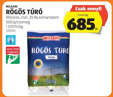 MILSANI RÖGÖS TÚRÓ