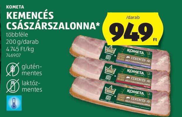 KOMETA KEMENCÉS CSÁSZÁRSZALONNA