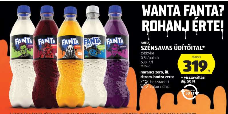 Fanta szénsavas üdítőital