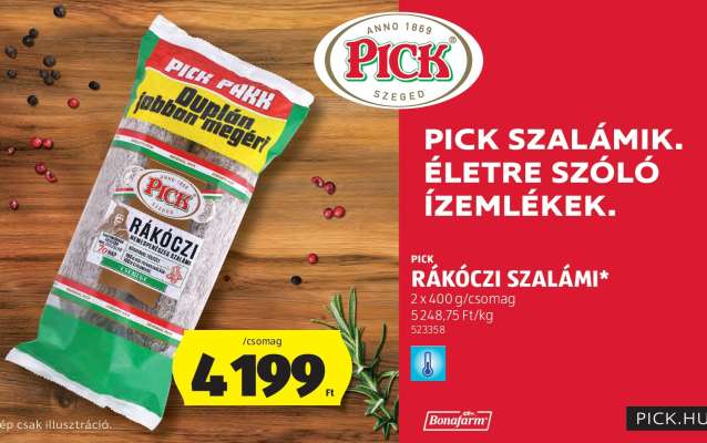 PICK Rákóczi szalámi