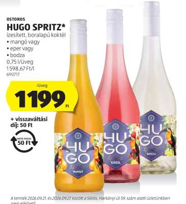 Ostoros Hugo Spritz