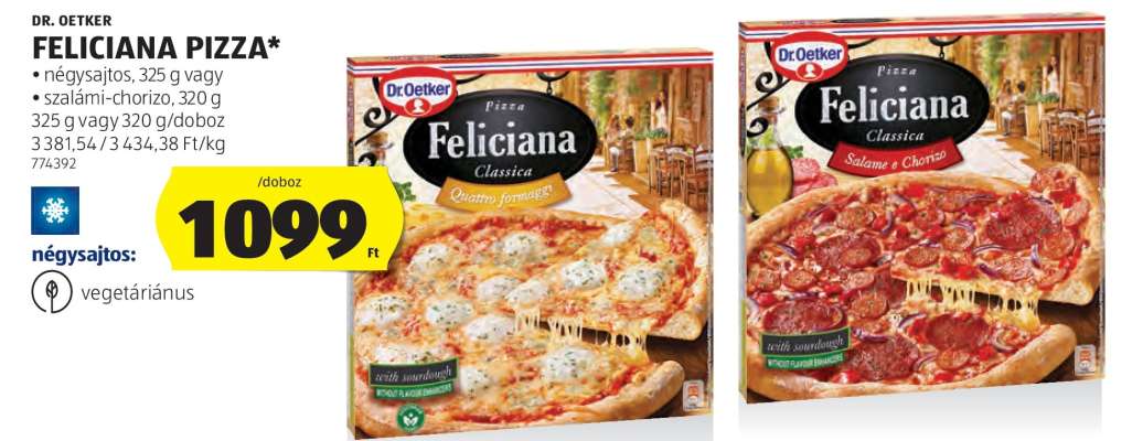 Dr. Oetker Feliciana pizza