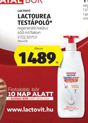 Lactovit Lactourea Testápoló