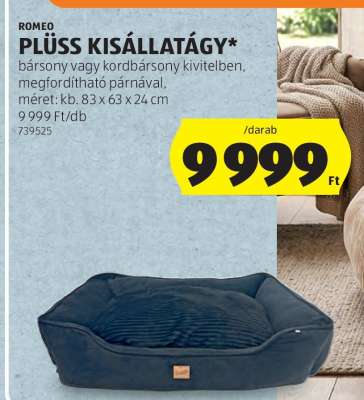ROMEO PLÜSS KISÁLLATÁGY