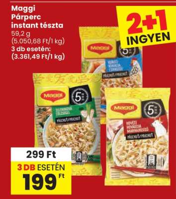 MAGGI Párperc Instant Tészta