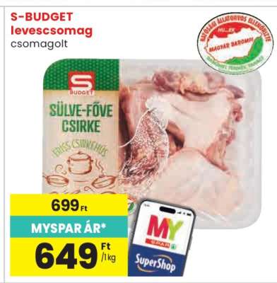 S-BUDGET levescsomag