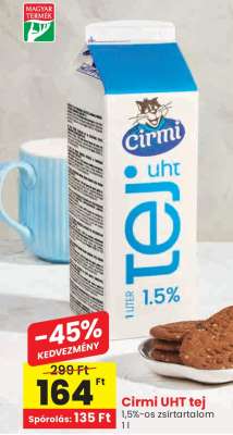 Cirmi UHT tej
