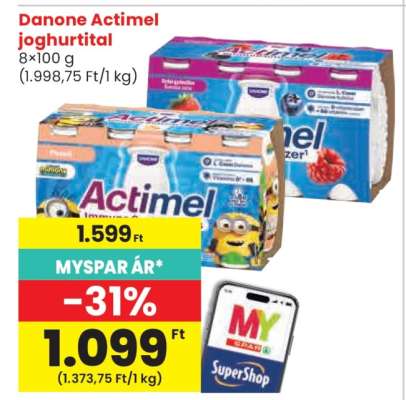 Danone Actimel joghurtital