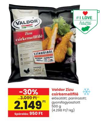 VALDOR Zizu csirkemellfilé
