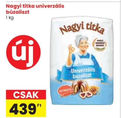 Nagyi titka univerzális búzaliszt
