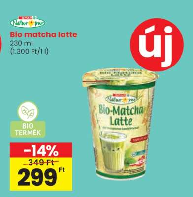 Bio matcha latte