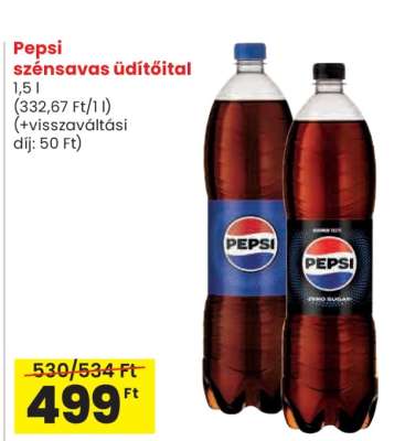 Pepsi szénsavas üdítőital