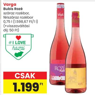 Varga Bubis Rozé