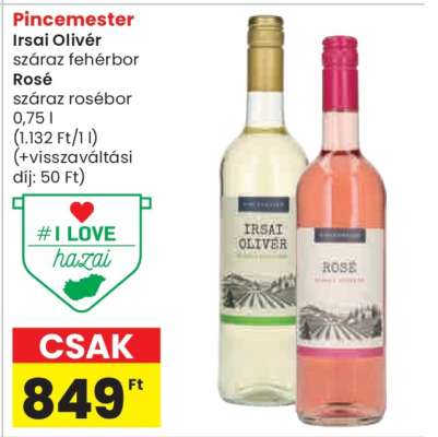 Pincemester Irsai Olivér