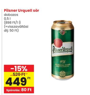 Pilsner Urquell sör