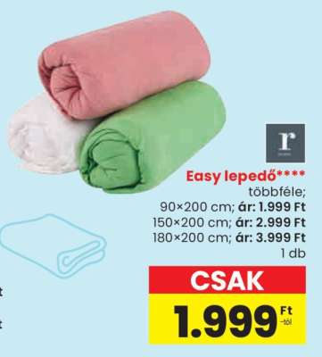 Easy lepedő