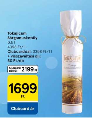Tokajicum Sárgamuskotály