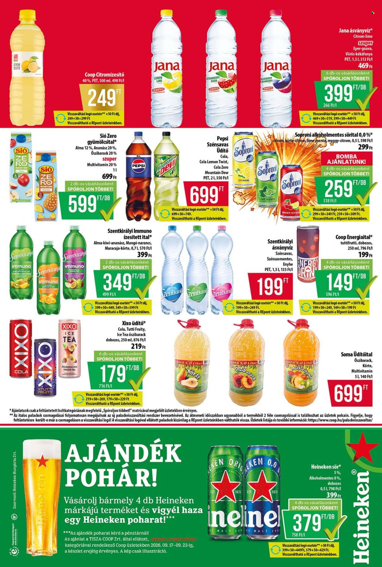 Coop akciós újságok - 2026.09.17 - 2026.09.23. Oldal 9