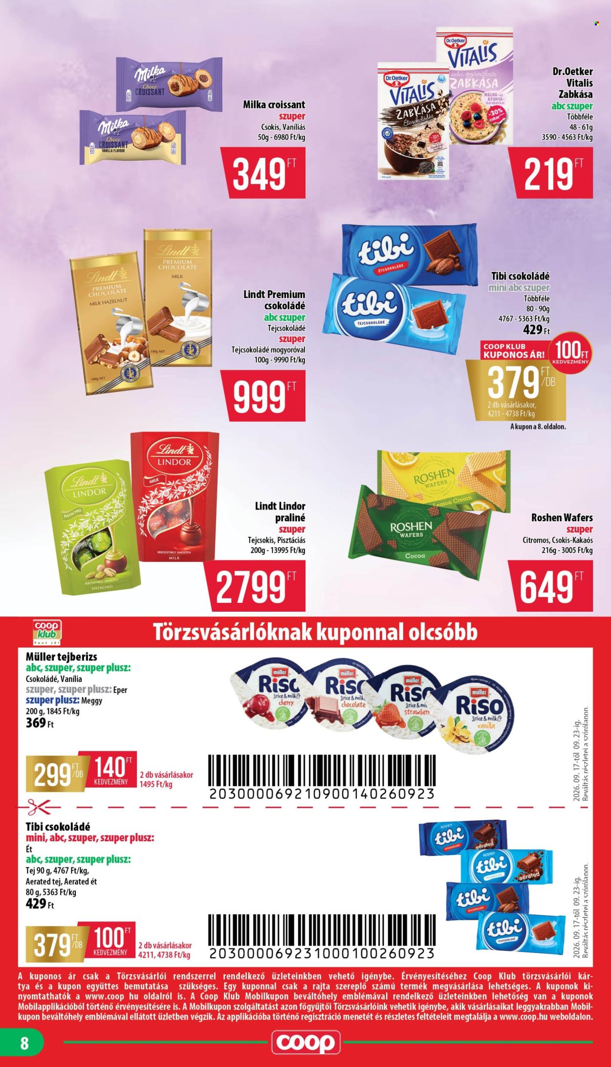 Coop akciós újságok - 2026.09.17 - 2026.09.23. Oldal 8
