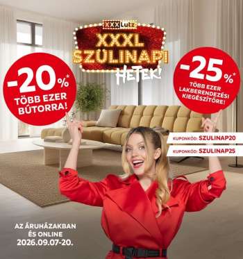 Újság XXXLutz - 2026.09.07 - 2026.09.20.