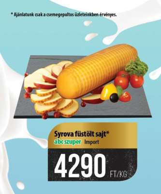 Syrova füstölt sajt