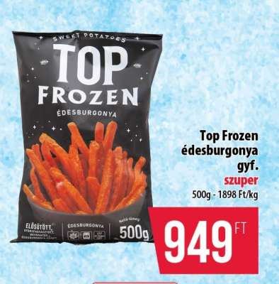 Top Frozen édesburgonya gyf.