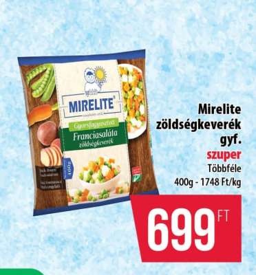 Mirelite zöldségkeverék gyf.