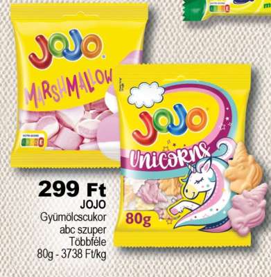 JOJO Gyümölcs cukor