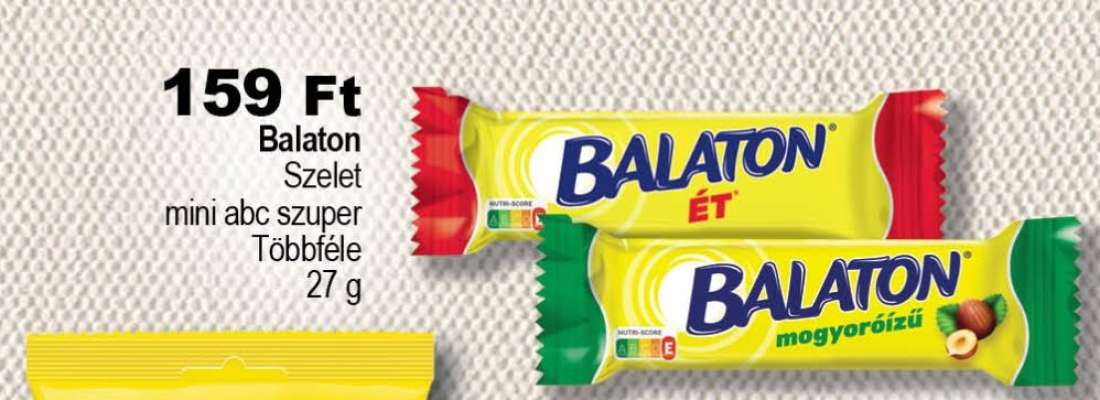 Balaton Szelet mini abc szuper Többféle