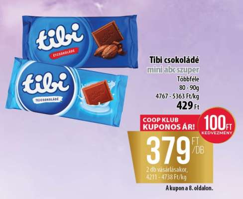 TIBI Csokoládé*