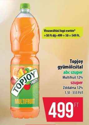 Topjoy gyümölcslé
