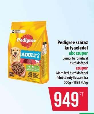 Pedigree száraz kutyaeledel
