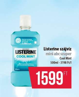 LISTERINE Szájvíz