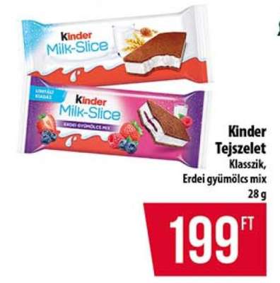KINDER Tejszelet