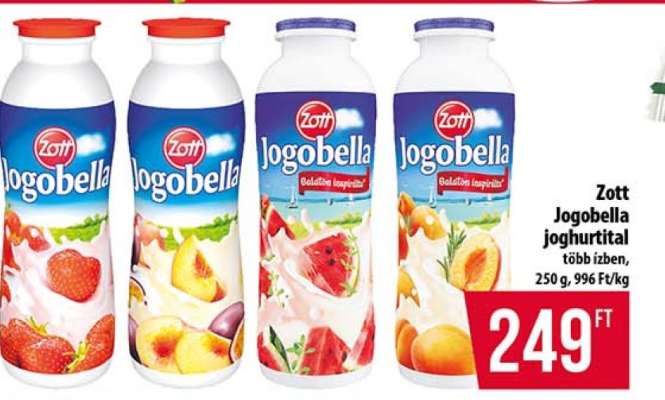 Zott Jogobella joghurtital