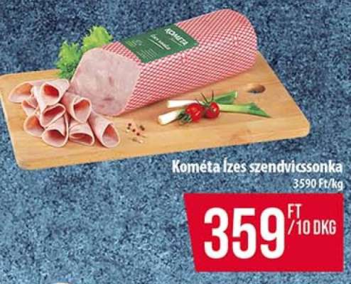 Kometa ízes szendvicssonka