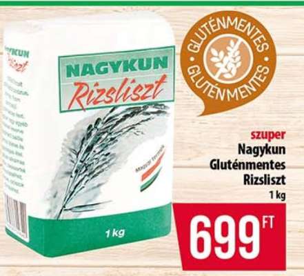 Nagykun Gluténmentes Rizsliszt