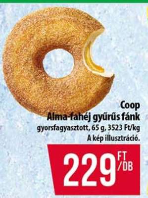 Coop Alma-fahéj gyűrűs fánk