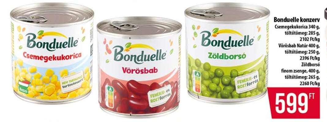 BONDUELLE KONZERV